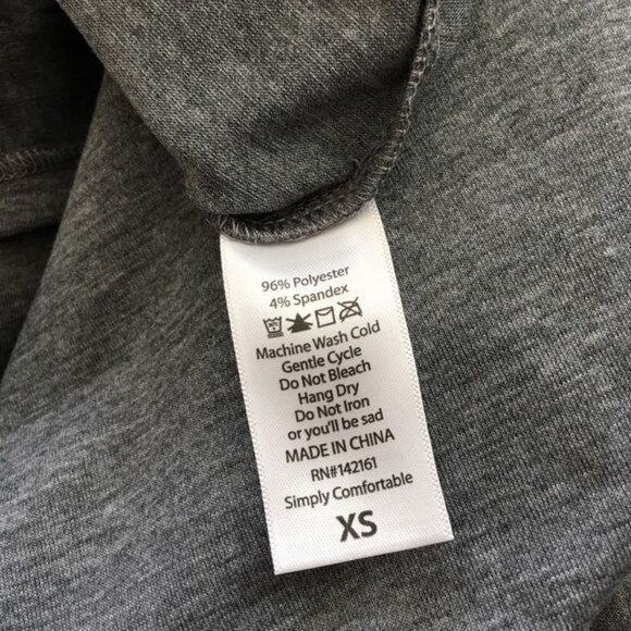 LuLaRoe Irma Vampire Tunic Top XS - Picture 5 of 5